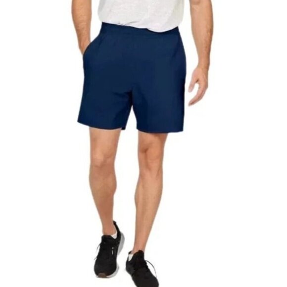 NEW Spyder Active Men's XL Blue Polyester Blend Athletic Shorts With Elastic - Picture 1 of 11